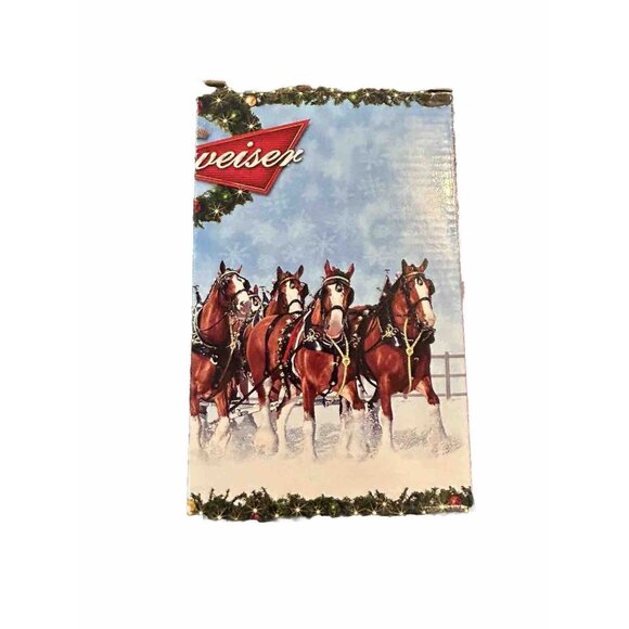 Anheuser Busch Budweiser CS699 A Holiday Tradition 7" Stein Original Box 2009 - Picture 2 of 5